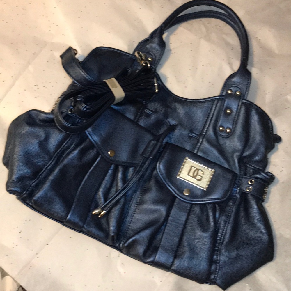 Metallic Blue DG bag